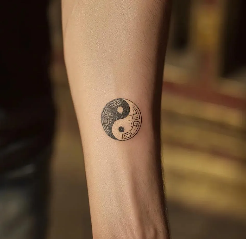 Chinese Yin-Yang Tattoo